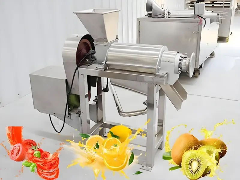 ジュースの生産ラインはどのように機能するのですか?